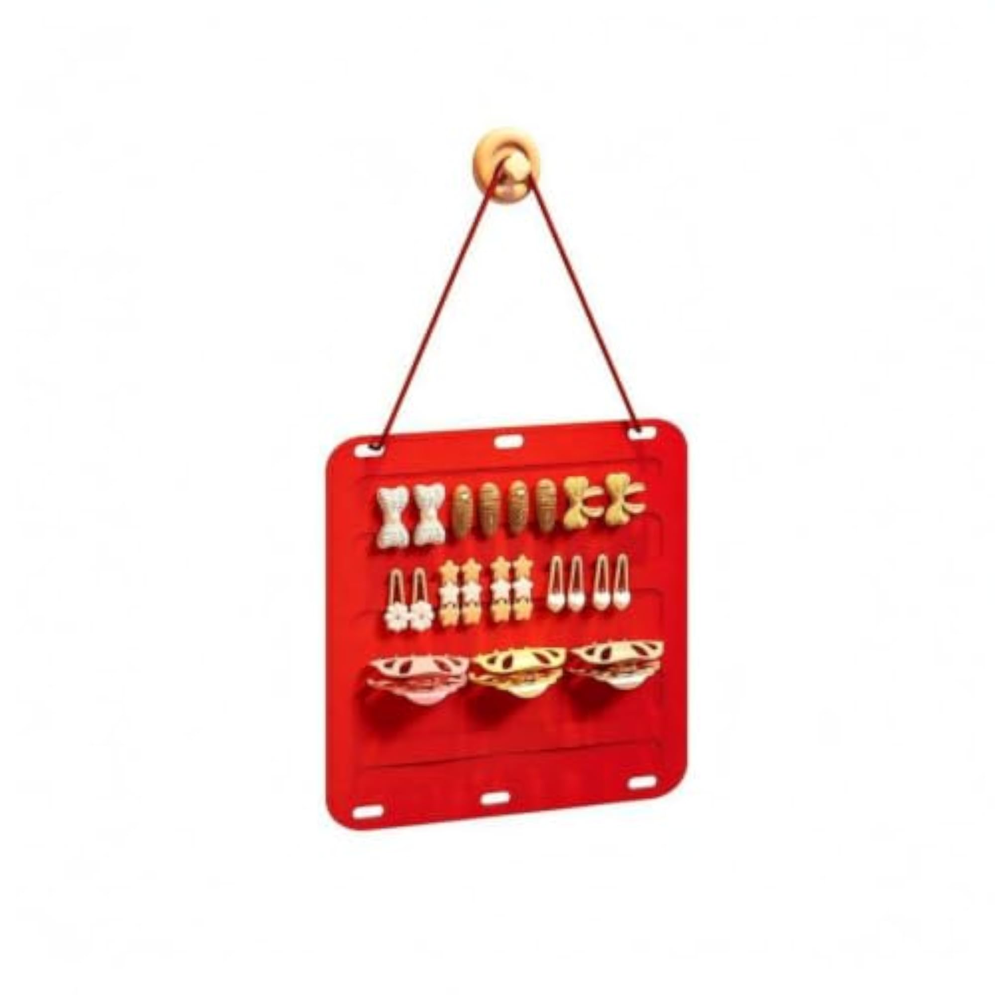 Hair Accessory Organizer with Hook